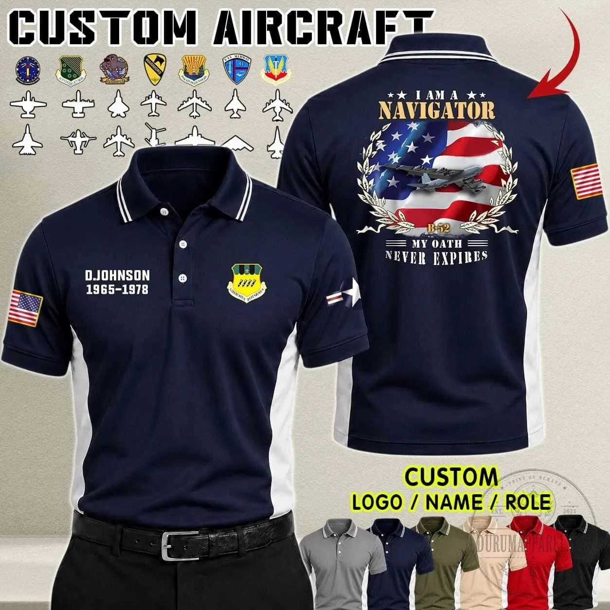 United States Air Force Aviator F-22 Fighter Jet Pilot Polo Shirt 12 United States Air Force Aviator F-22 Fighter Jet Pilot Polo Shirt