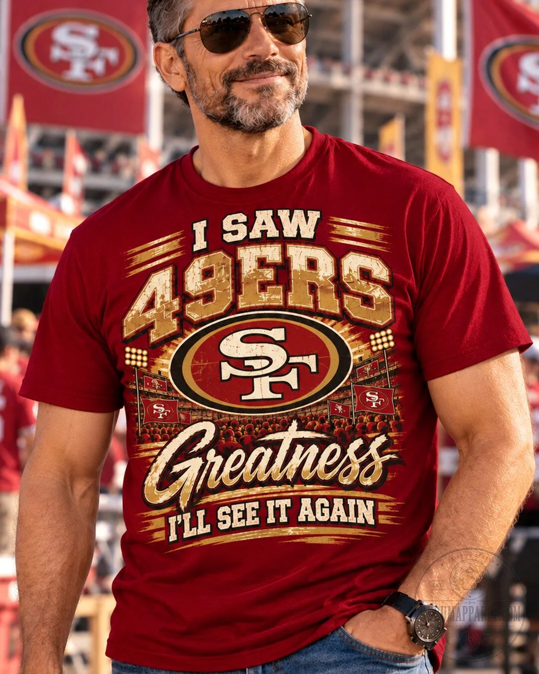 San Francisco 49ers Greatness I'll See It Again Football Fan T-Shirt