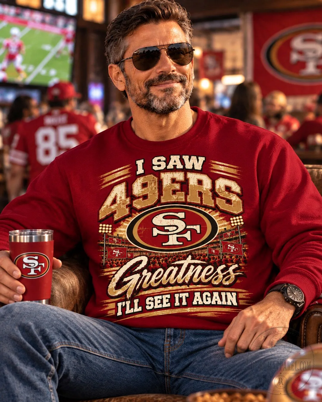San Francisco 49ers Greatness I'll See It Again Football Fan T-Shirt 10 San Francisco 49ers Greatness I
