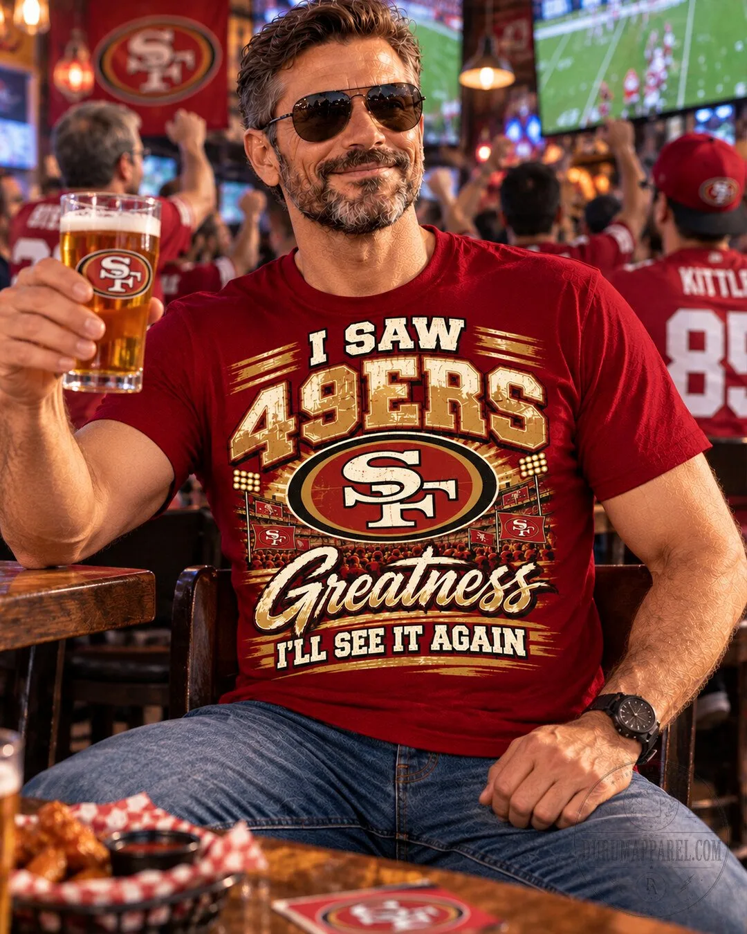 San Francisco 49ers Greatness I'll See It Again Football Fan T-Shirt 13 San Francisco 49ers Greatness I