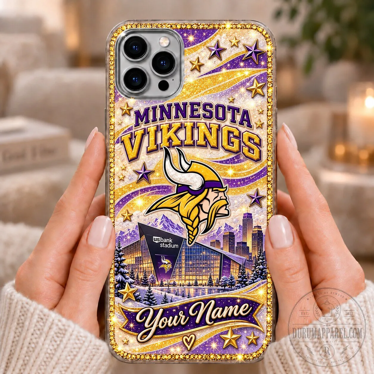 Custom Phone Case for Minnesota Vikings NFL Football Team Fans