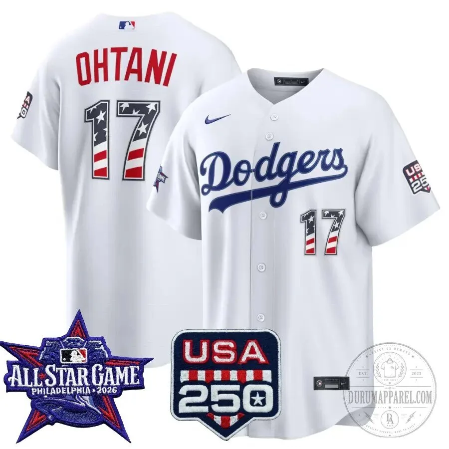 Shohei Ohtani Los Angeles Dodgers 2026 All-Star Game White Baseball Jersey