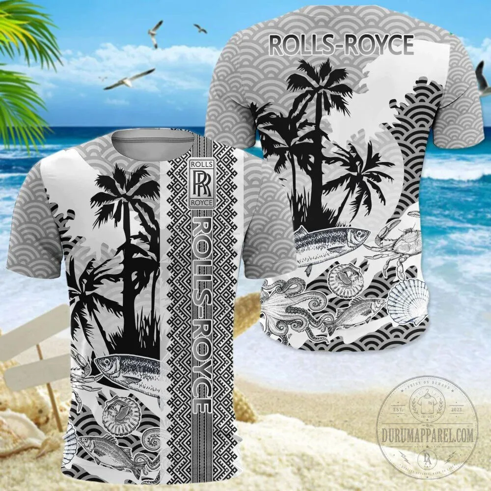 Rolls-Royce Palm Tree Beach Pattern Hawaiian Shirt 21 Rolls-Royce Palm Tree Beach Pattern Hawaiian Shirt