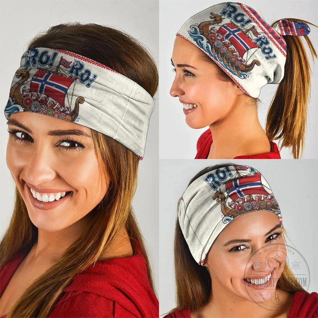 Norge Christmas Ro Ro Viking Santa Claus Neck Gaiter Bandana 3-Pack 5 Norge Christmas Ro Ro Viking Santa Claus Neck Gaiter Bandana 3-Pack