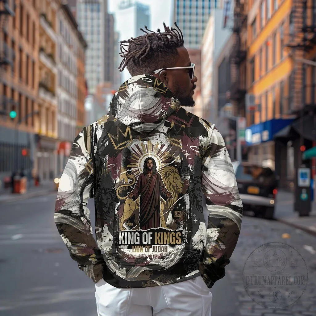 Jesus is King Lion of Judah Crown Grunge Religious Faith Zip Hoodie 13 Jesus is King Lion of Judah Crown Grunge Religious Faith Zip Hoodie