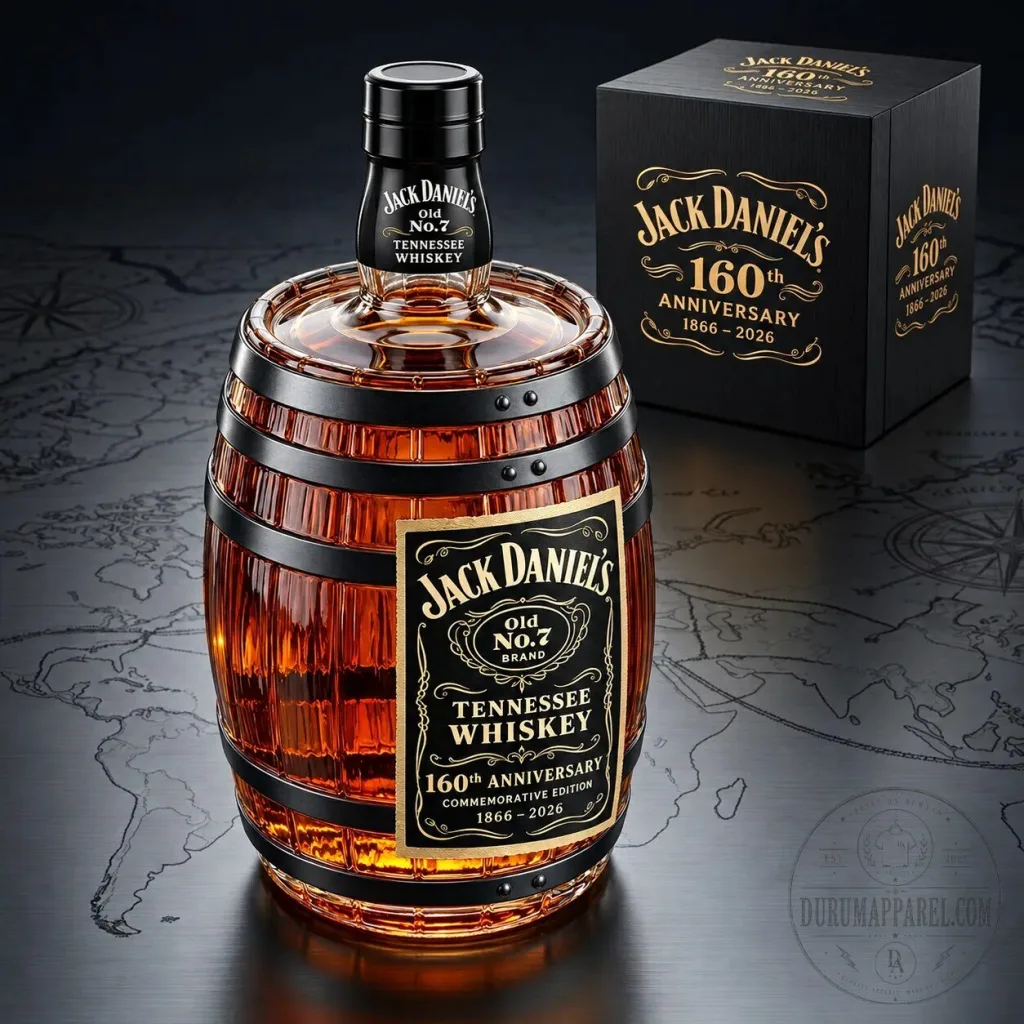 Jack Daniel's Old No. 7 Tennessee Whiskey 160th Anniversary Commemorative Edition Decanter Jack Daniel's Old No. 7 Tennessee Whiskey 160th Anniversary Commemorative Edition Decanter